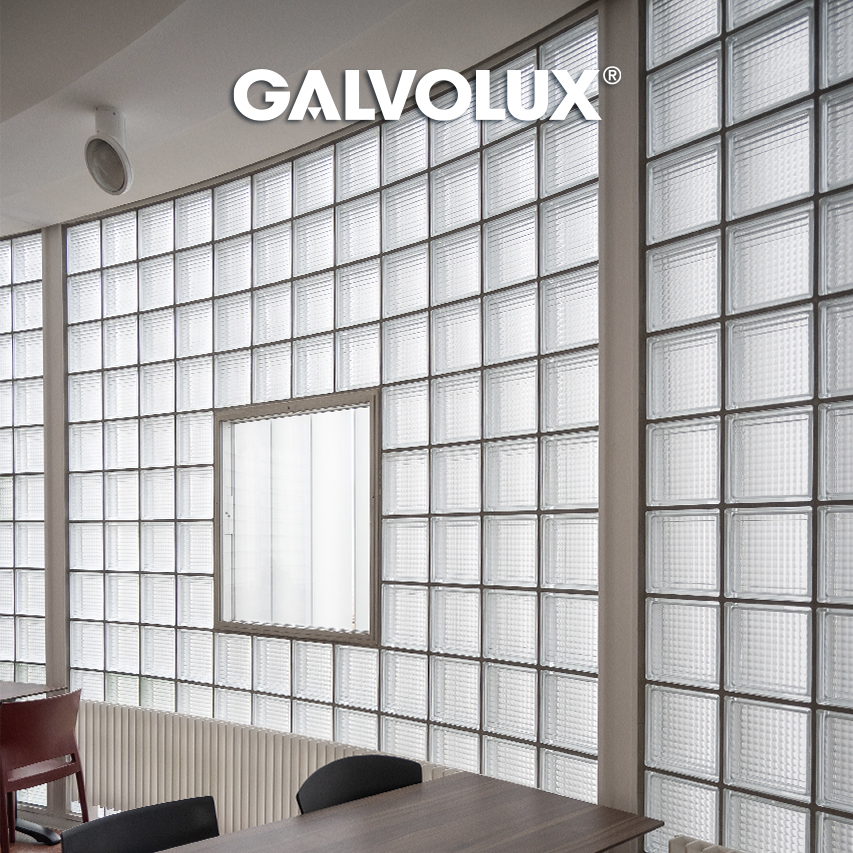 Projekt für das Krankenhaus San Giovanni in Bellinzona <br> Renovierung von Glasbausteinwänden